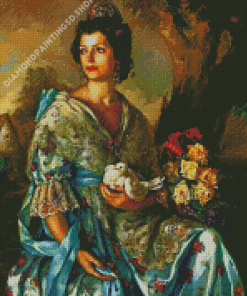 Gorgeous Spanish Lady Diamond Painting