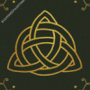 Green Triquetra Diamond Painting