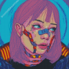 Grunge Girl Diamond Painting