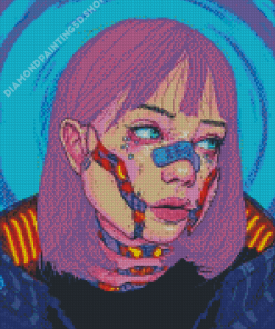 Grunge Girl Diamond Painting