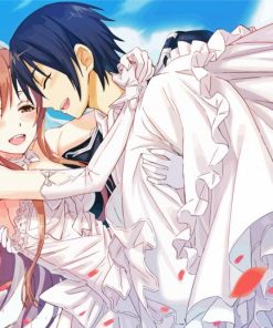 Happy Anime Wedding Diamond Painting