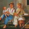 Happy Little Family Dianne Denge Diamond Painting