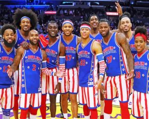 Harlem Globetrotters Players Diamond Painting