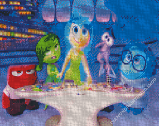 Inside Out Animation Diamond Painting