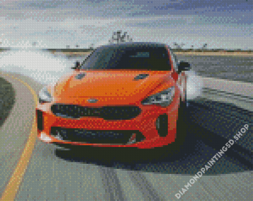 Kia Stinger Car Diamond Painting