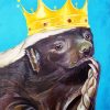 King Honey Badger Diamond Painting