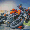 KTM Duke 390 Rider Diamond Painting