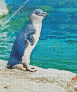 Lonely Fairy Penguin Diamond Painting