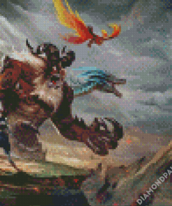 Mad Beasts Diamond Painting