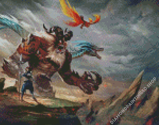 Mad Beasts Diamond Painting