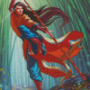 Magic The Gathering Narset Diamond Painting