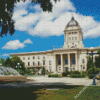 Manitoba Legislative Building Winnipeg Diamond Painting