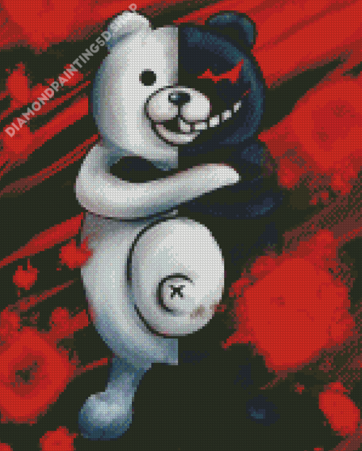 Monokuma Danganronpa Diamond Painting