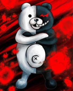 Monokuma Danganronpa Diamond Painting