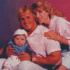 Owen Hart With His Family Diamond Painting