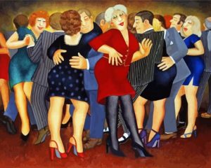 Party Time Beryl Cook Diamond Painting