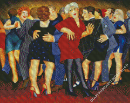 Party Time Beryl Cook Diamond Painting