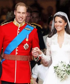 Prince William And Kate Wedding Diamond Painting