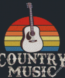 Retro Country Music Diamond Painting