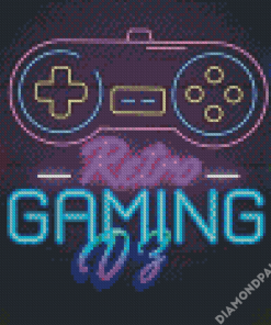 Retro Gaming Diamond Painting