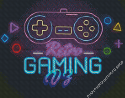 Retro Gaming Diamond Painting