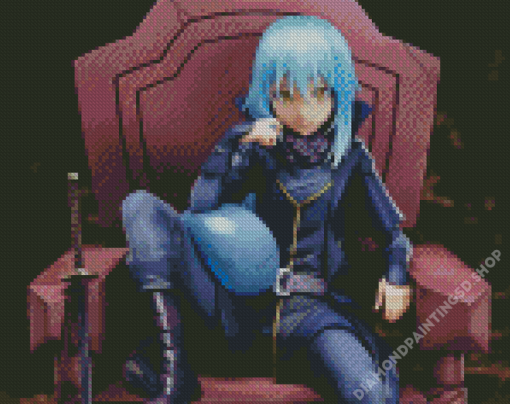 Rimuru Tempest Tensei Shitara Anime Diamond Painting