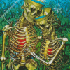 Skelton Soulmate Diamond Painting