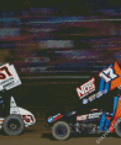 Sprint Cars Diamond Painting