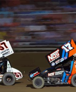 Sprint Cars Diamond Painting