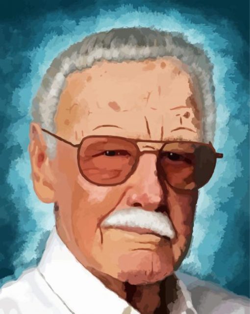 Stan Lee Art Portrait Diamond Painting