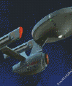 Starship Enterprise Diamond Painting