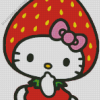 Strawberry Hello Kitty Diamond Painting