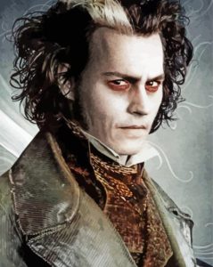 Sweeney Todd Character Diamond Painting