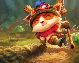 Teemo Diamond Painting