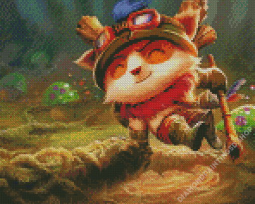 Teemo Diamond Painting