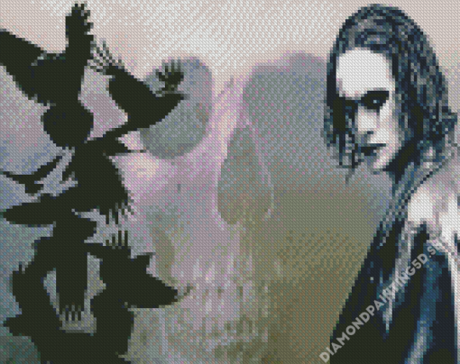 The Crow Skull Diamond Painting