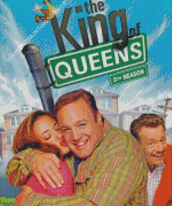 The King Of Queens Sitcom Diamond Painting