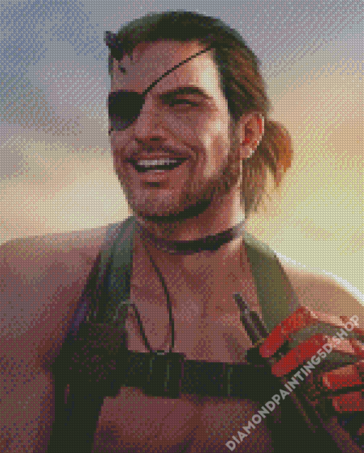 Venom Snake Metal Gear Diamond Painting