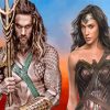 Wonder Woman Aquaman Diamond Painting