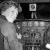 Amelia Earhart In The Plane Diamond Painting
