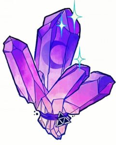 Amethyst Art Diamond Painting