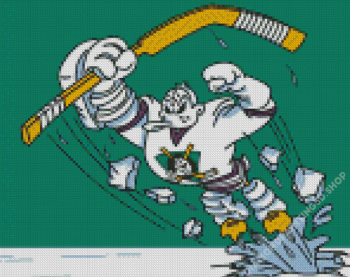 Anaheim Ducks Art Diamond Painting