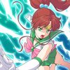 Anime Girl Sailor Jupiter Diamond Painting
