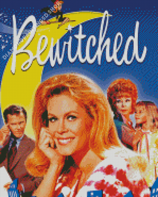 Bewitched Movie Poster Diamond Painting