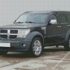 Black Dodge Nitro Diamond Painting