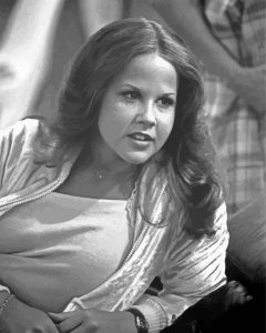 Black And White Linda Blair Diamond Painting