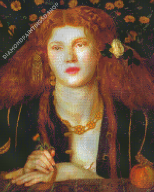 Bocca Baciata Rossetti Diamond Painting