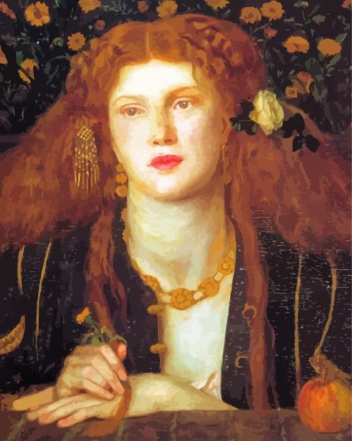 Bocca Baciata Rossetti Diamond Painting