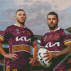 Brisbane Broncos Team Players Diamond Painting