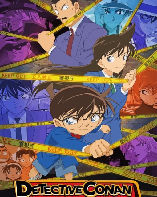 Case Closed Anime Diamond Painting